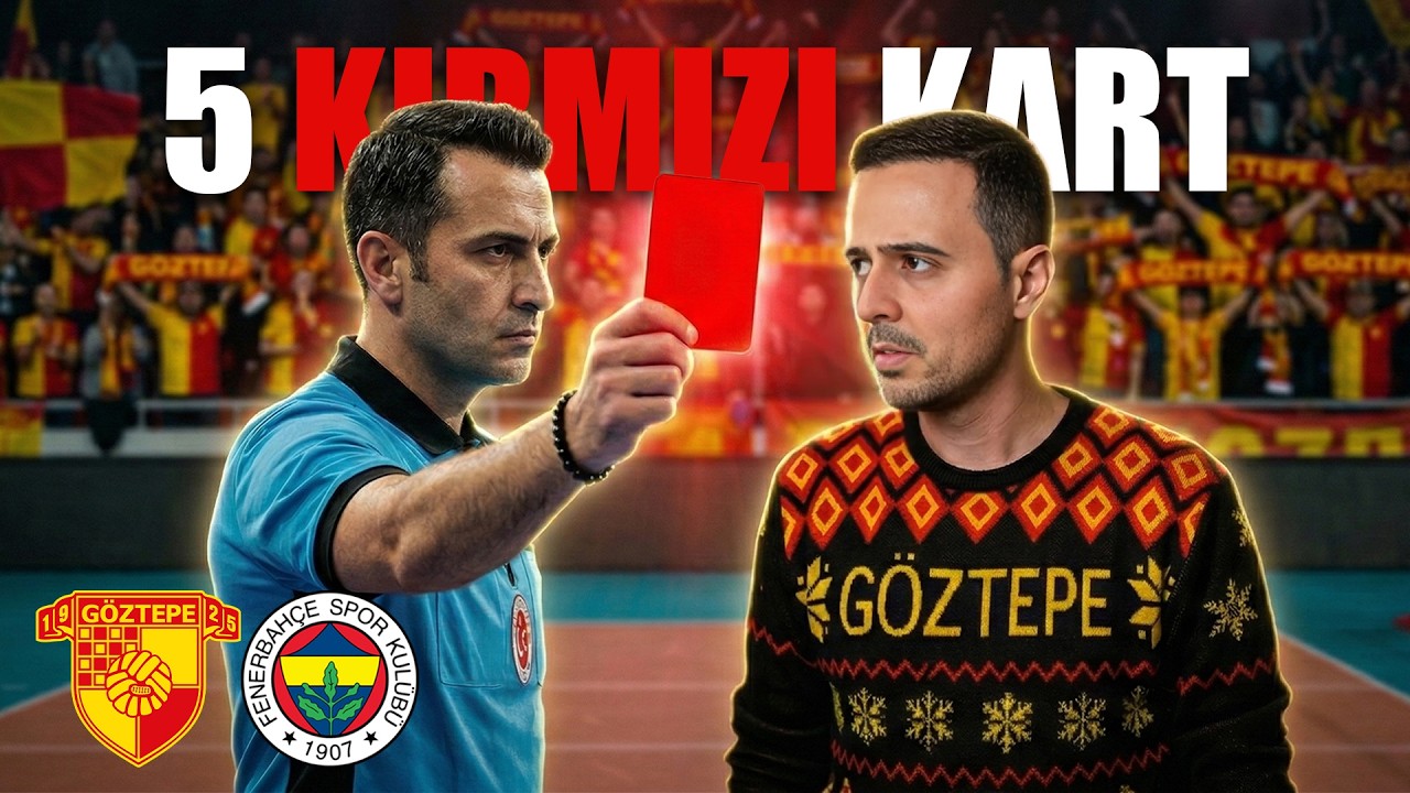 GÖZTEPE SON ANLARDA YIKILDI! Göztepe - Fenerbahçe Medicana Voleybol Vlog