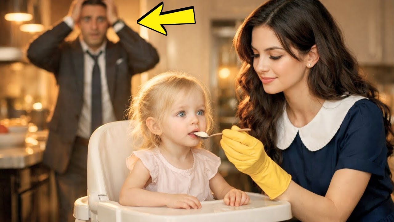 La Figlia Del Milionario Non Mangiava Da 3 Settimane Finché Arrivò La Donna Delle Pulizie Povera!!!