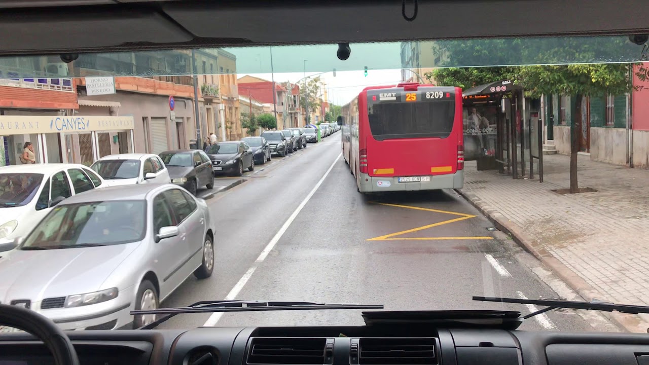 Practical road driving lorry in spain europe