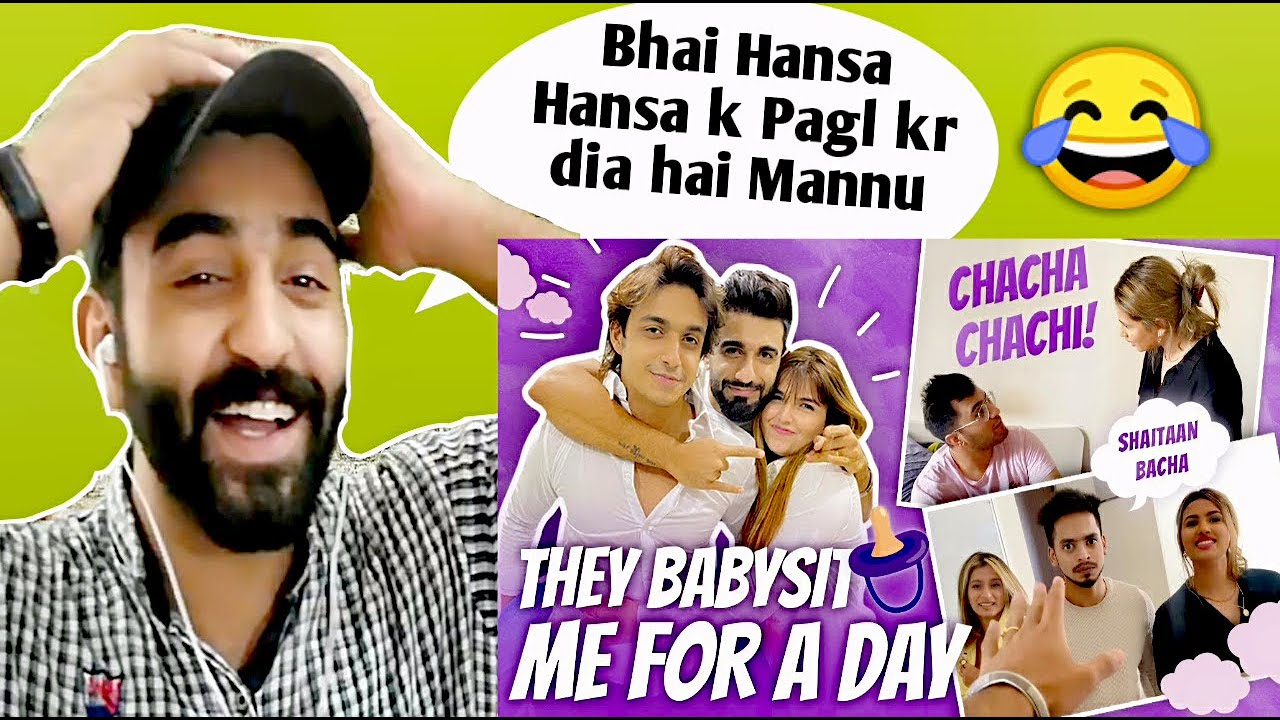 Pakistani Reacts to AKTK BABYSIT ME FOR AN ENTIRE DAY | Mnv as a Baby