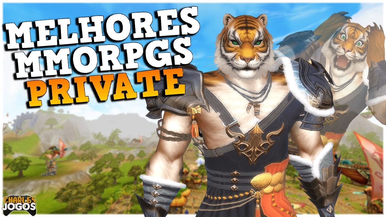 OS 9 MELHORES SERVIDORES PRIVATE DE MMORPG DA ATUALIDADE 🔥 (TEM JOGO AQUI MAIS VIVO QUE O OFICIAL!)