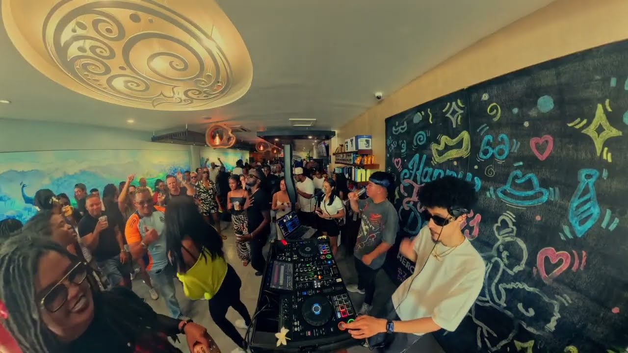 TYLER X KRYPTIC - B2B LIVE DJ SET FROM A CAFE  IN JAMAICA