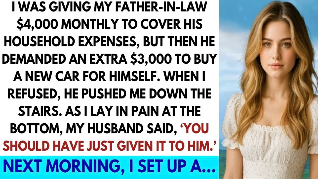 She bankrolls an abusive family—until one shove sparks eviction, lawsuits, and freedom.