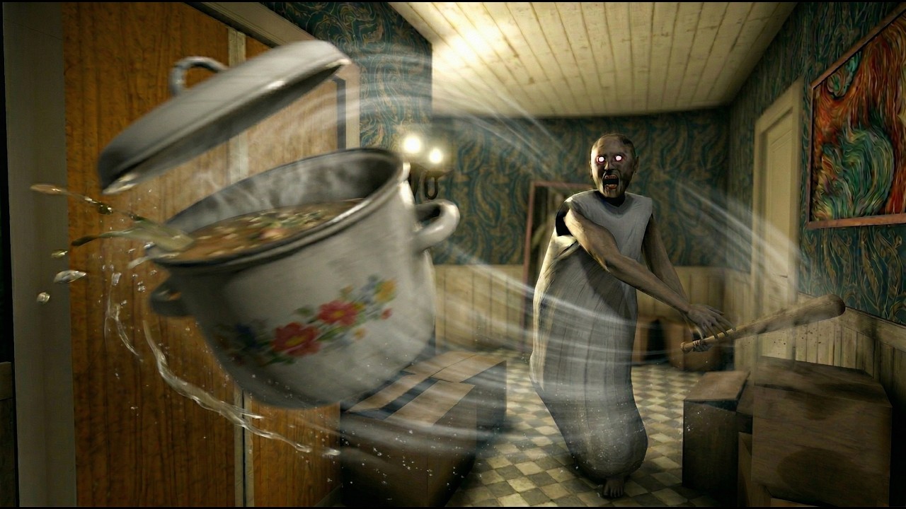 ГРЕННИ ТЕПЕРЬ УМЕЕТ БРОСАТЬСЯ КАСТРЮЛЯМИ В ИГРОКА И ЭТО НЕ ШУТКА | GRANNY 5 1.6.3 UPDATE