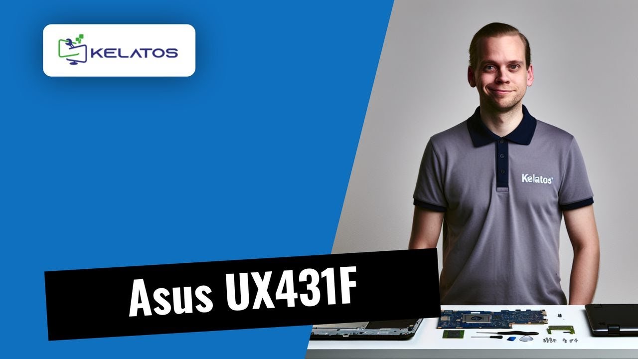 Teclado do seu Asus UX431F avariado? 🛠️ Mudança de teclado compatível