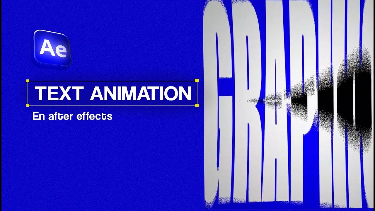 Crea un TEXTO DISTORISIÓN en After Effects - TUTORIAL 🔥 🔥