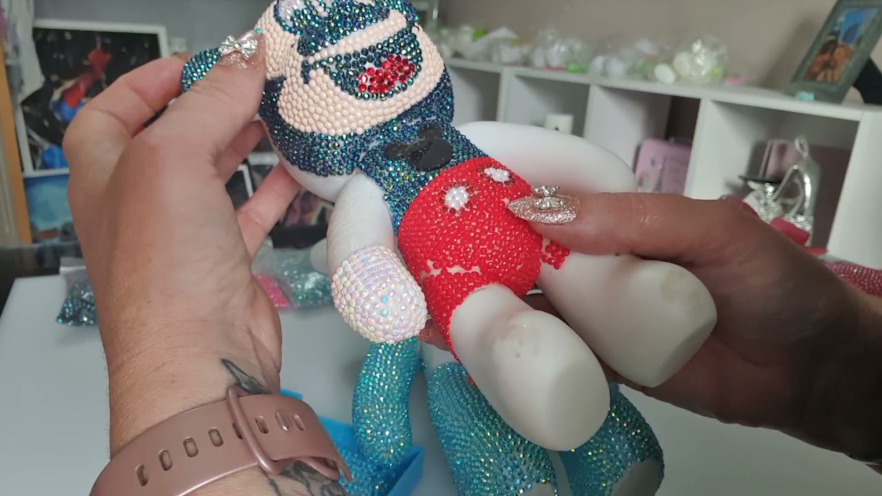 few tips on diamond painting 23 cm bear