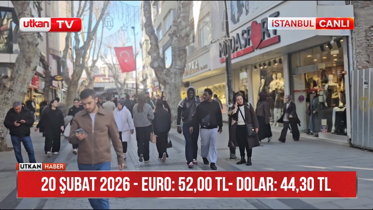 20 Şubat 2026 İstanbul Döviz Kurları: Euro 52,00 TL, Dolar 44,30 TL