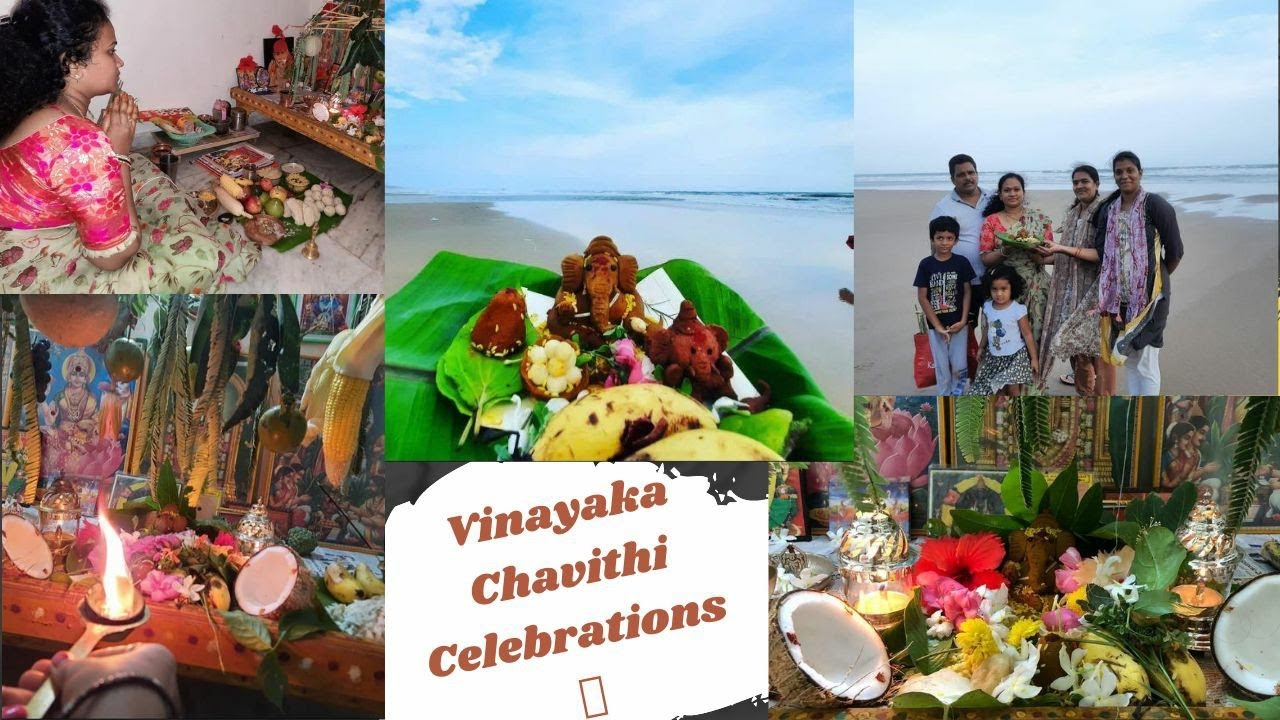 Vinayaka Chavithi Celebrations in my Home ll Nimajjanam ll Telugu Vlogs || SHAS PARIN