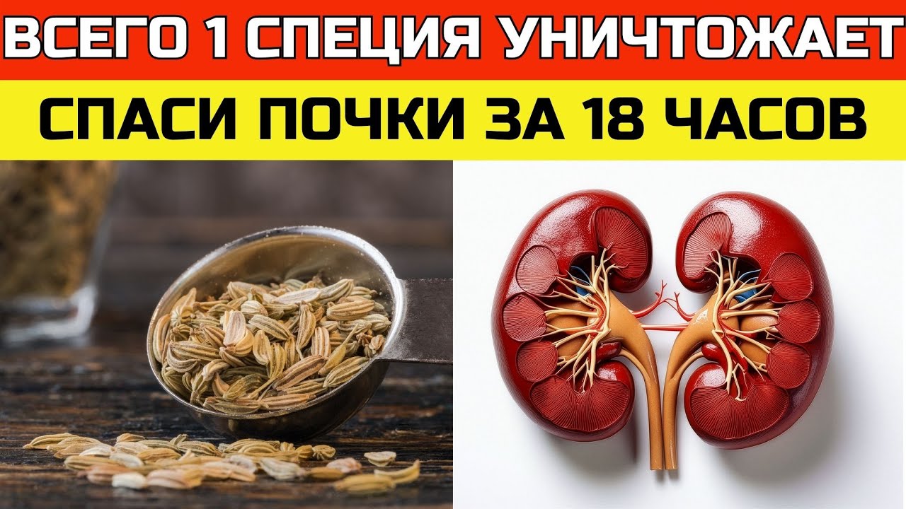 Эта специя очищает почки и мгновенно выводит токсины | ЗДОРОВЬЕ ПОСЛЕ 50
