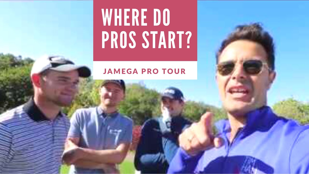 Jamega Pro tour. Where do young golf pros start?