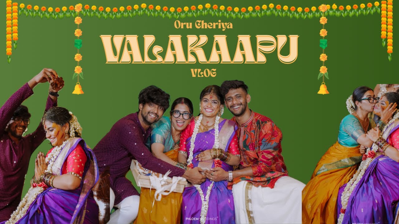 Oru Cheriya VALAKAAPU Vlog!! | Event and Decor ellam njngal thanne 😌😎