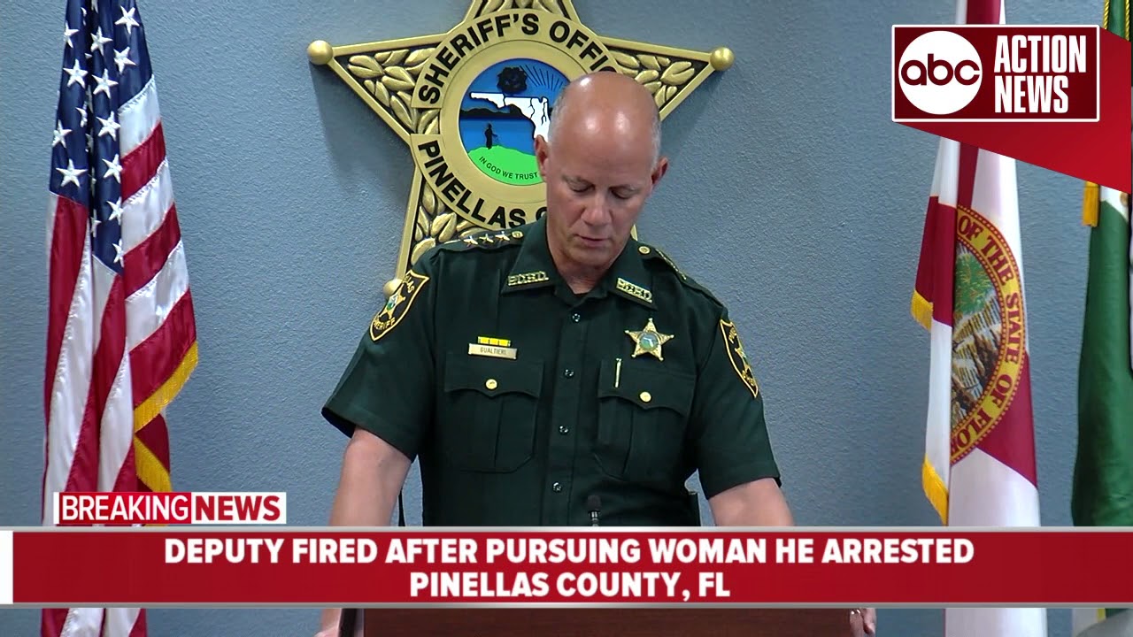 Pinellas County Sheriff fires deputy after investigation reveals he pursued woman he arrested