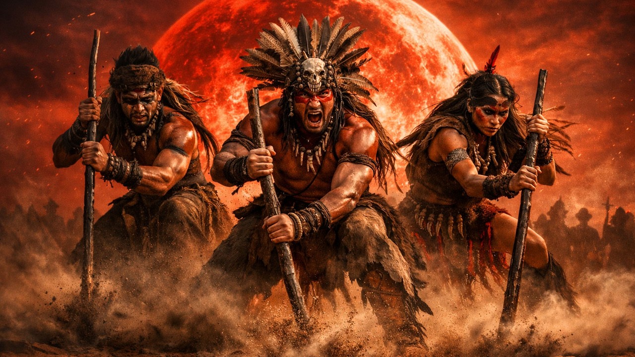 Under the Red Moon | Sacred Tribal Ritual & Powerful Native Shamanic Chant
