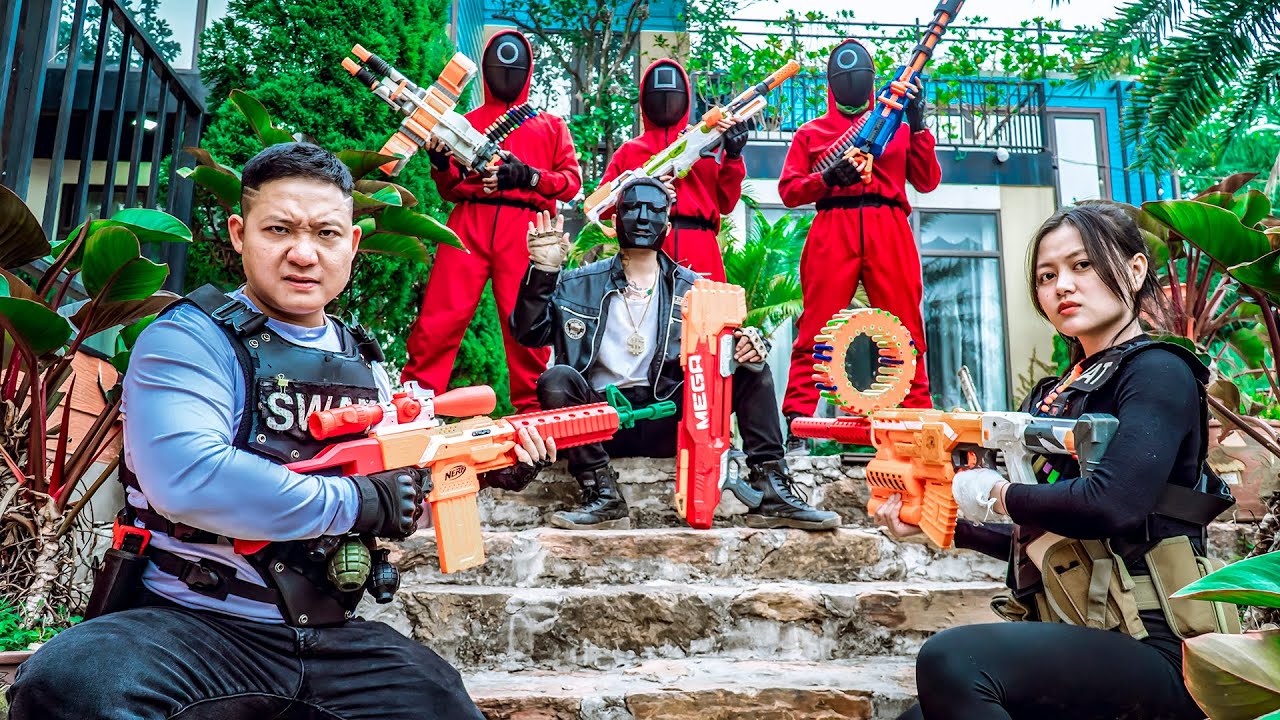 LTT Game Nerf Guns : Legendary Nerf Guns SEAL X Fight the Mr. Zero to get back the stolen money!