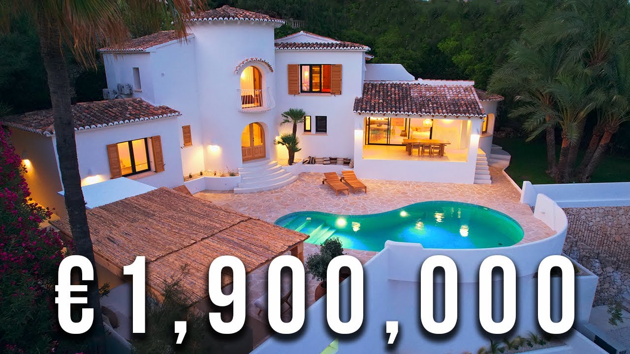 Touring a Luxury ZEN Villa in Moraira, Spain, Costa Blanca!