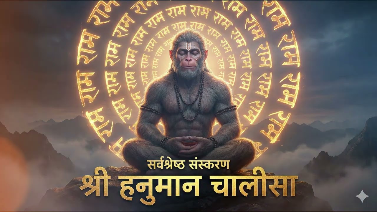 श्री हनुमान चालीसा 🌺🙏| Shree Hanuman Chalisa | #hanuman #hanumanchalisa #jaishreeram