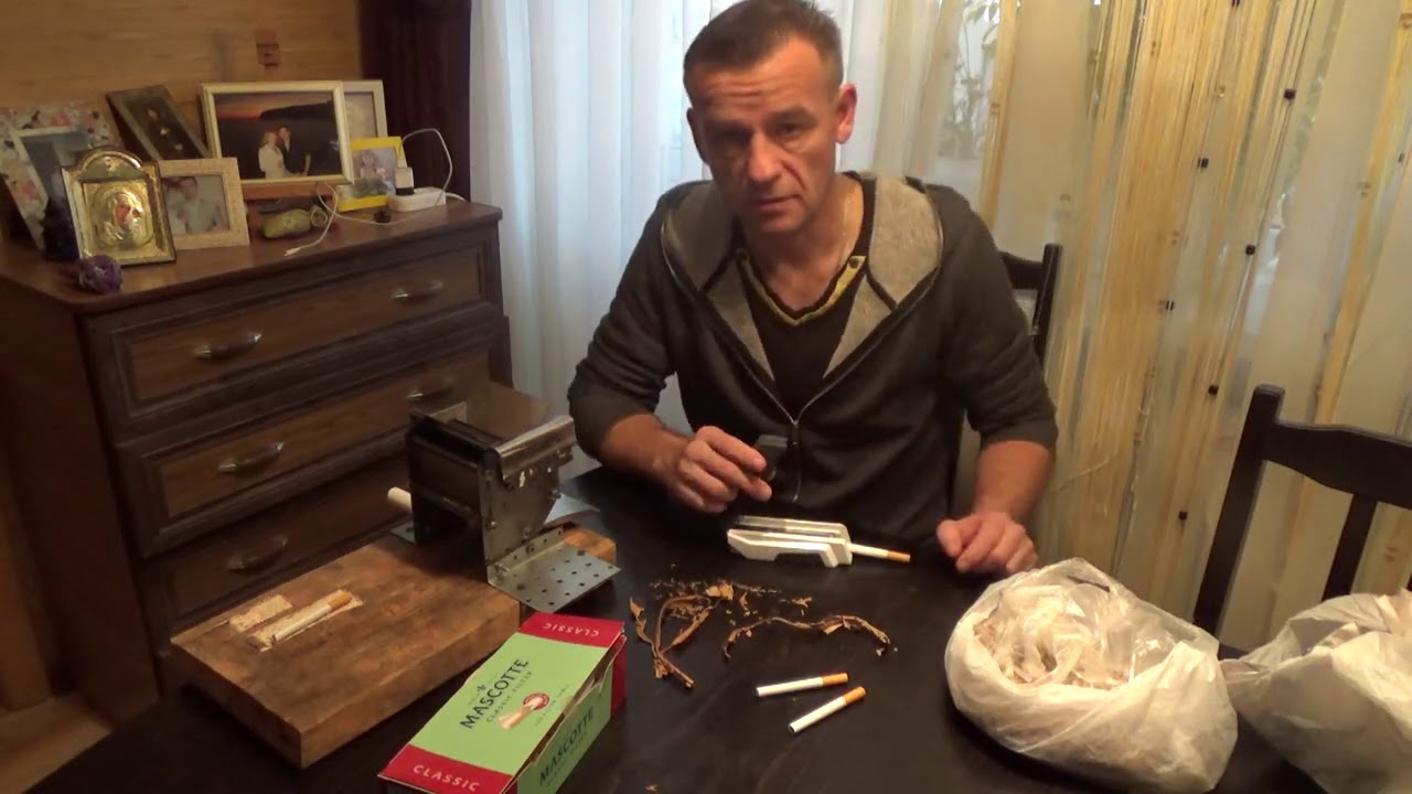 Пробы табака . Смесь и Сильвер ривер.