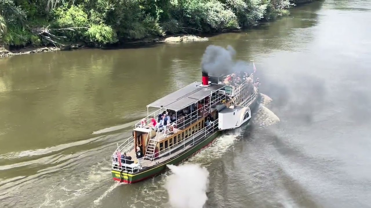 Whanganui River Cruise on Paddle Steamer Waimarie 