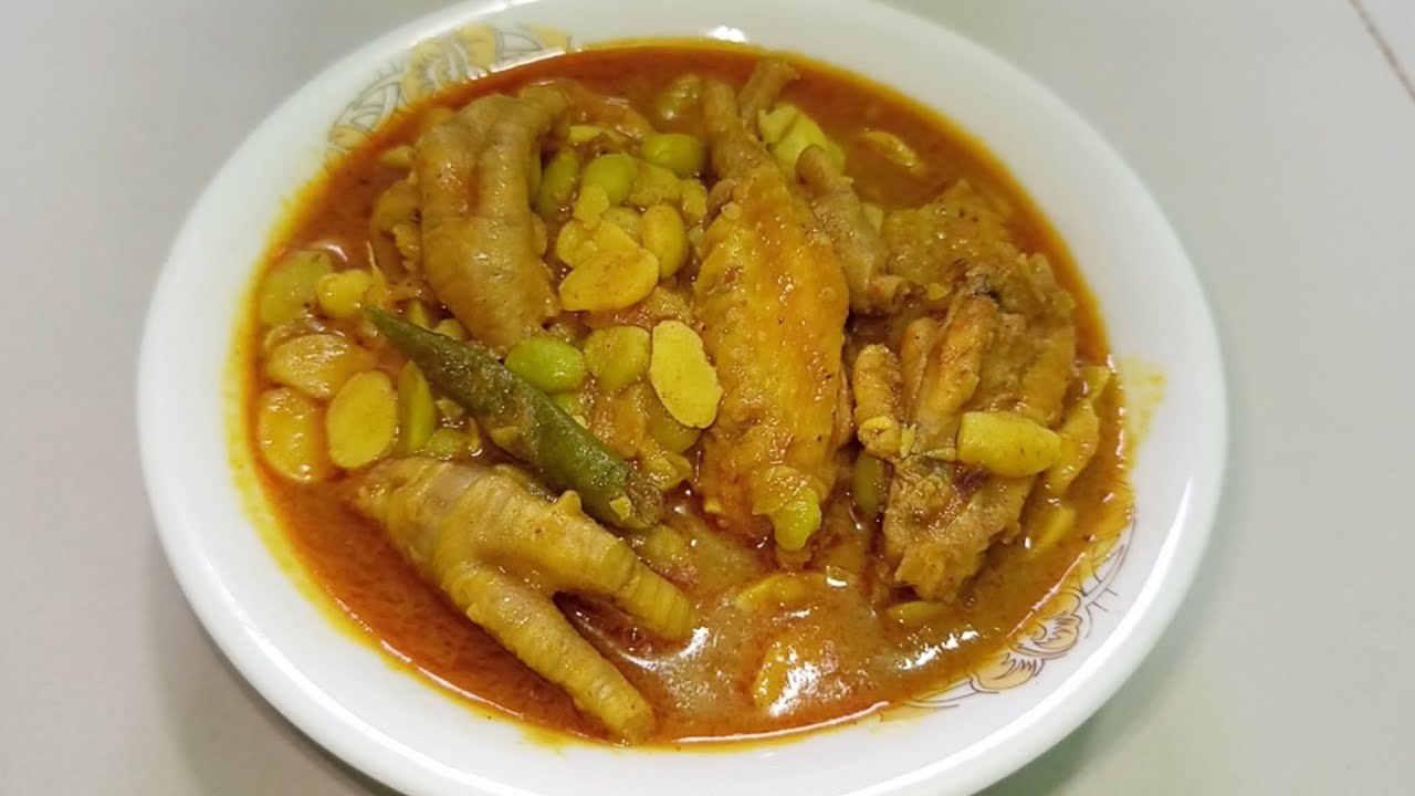 মুরগির চামড়া দিয়ে সিমের বিচি রেসিপি ‼️Sim Bichi Recipe With Chicken Skin
