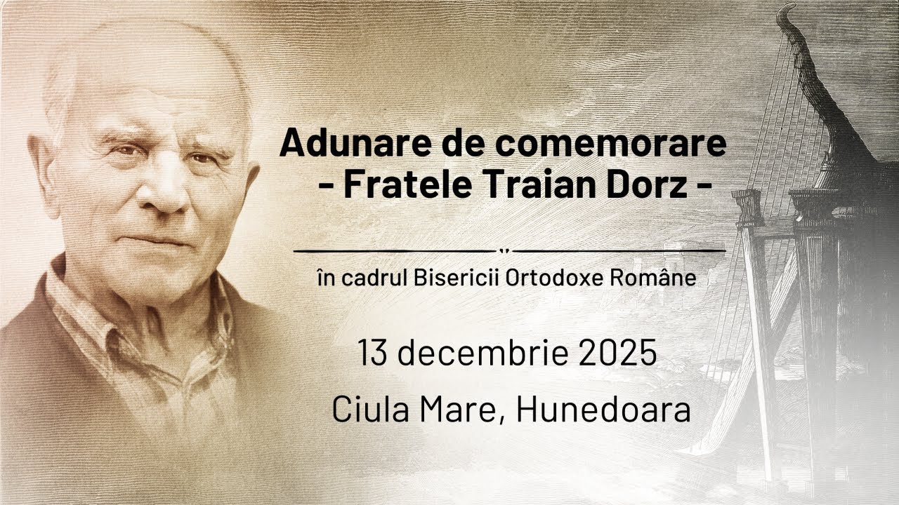 Adunare de comemorare fr. Traian Dorz  || 13 decembrie 2025 || Ciula Mare