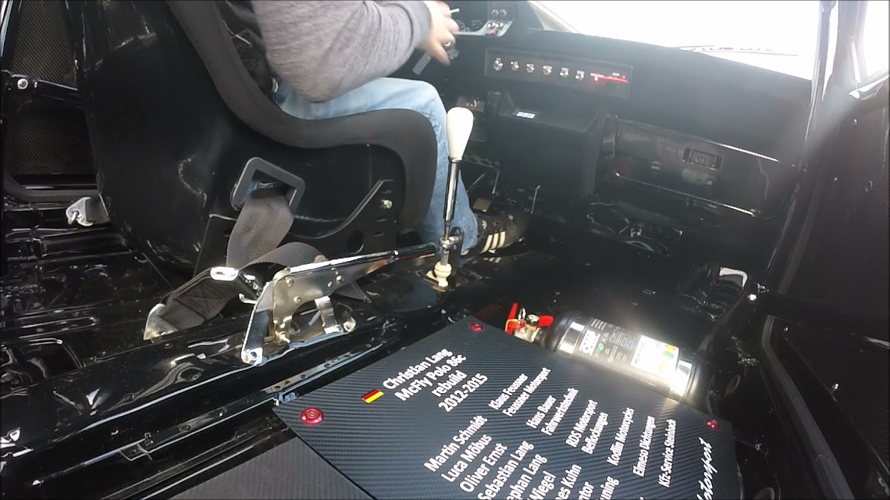 McFly Motorsport Beckert 085 Gearbox Dogbox Gearkit short shift test Polo onboard