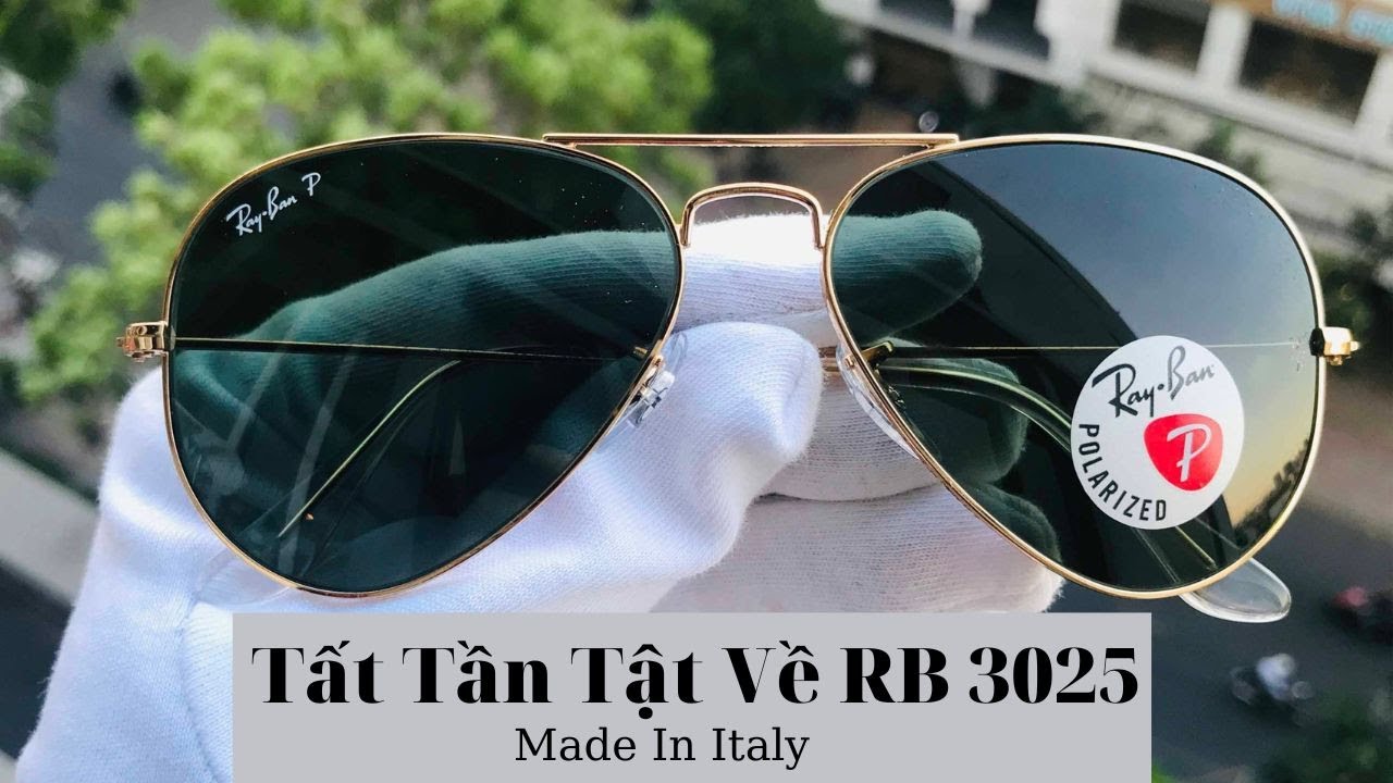 Rayban 3025 Chính Hãng Của Italy -Mắt Polarized Chống Chói-  Mới Nhất 2022 | Mạnh Hùng Authentic