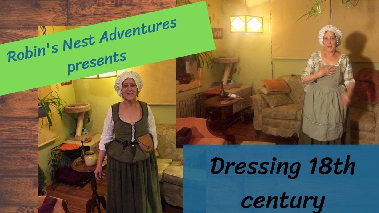 18th century Outlander inspired dress