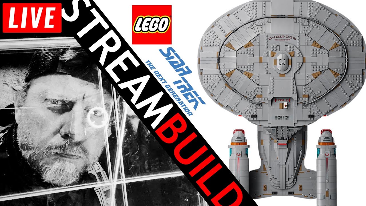 🔴  Building LEGO Star Trek U.S.S. Enterprise NCC-1701-D (10356) Live! - Part 6