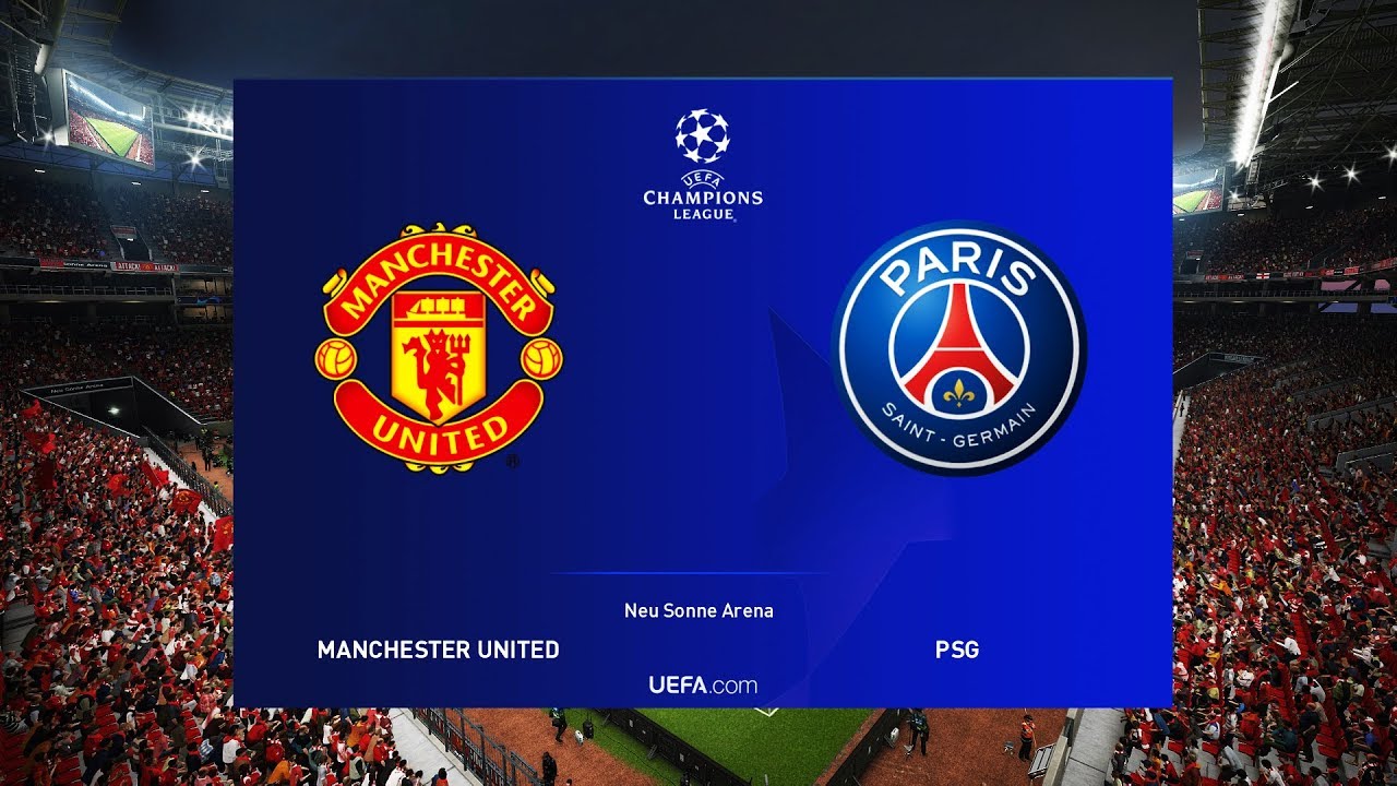 PES 2019 - MANCHESTER UNITED VS PSG - UEFA Champions League [UCL] - Gameplay PC
