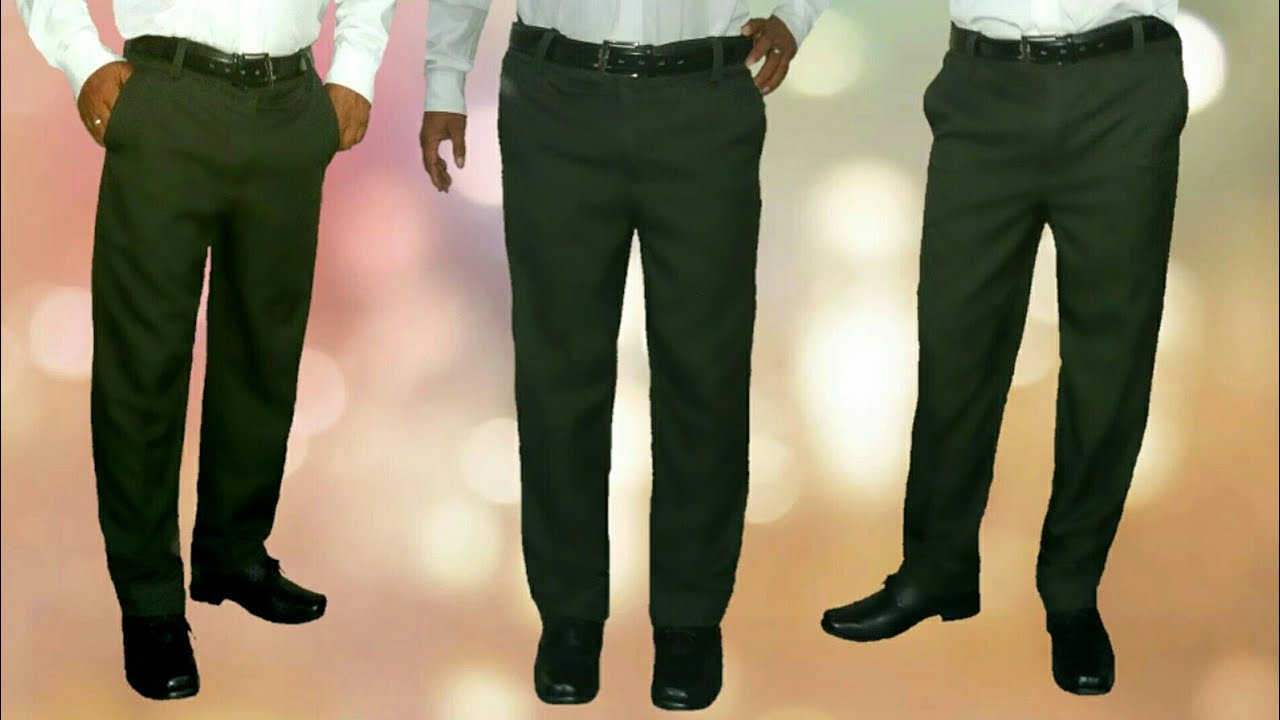 CALÇA SOCIAL MASCULINA-  Modelagem/Corte/ Costura