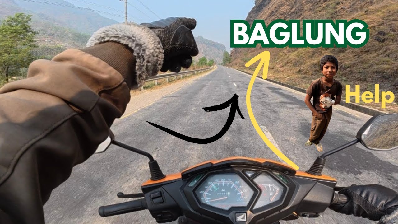 BAGLUNG SERIES | Pokhara to Baglung Ride | Chapter 2nd | Scenic Highway Journey on Scooter.