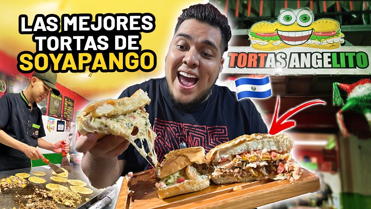 🤤PROBANDO las MEJORES TORTAS de SOYAPANGO *son una delicia*