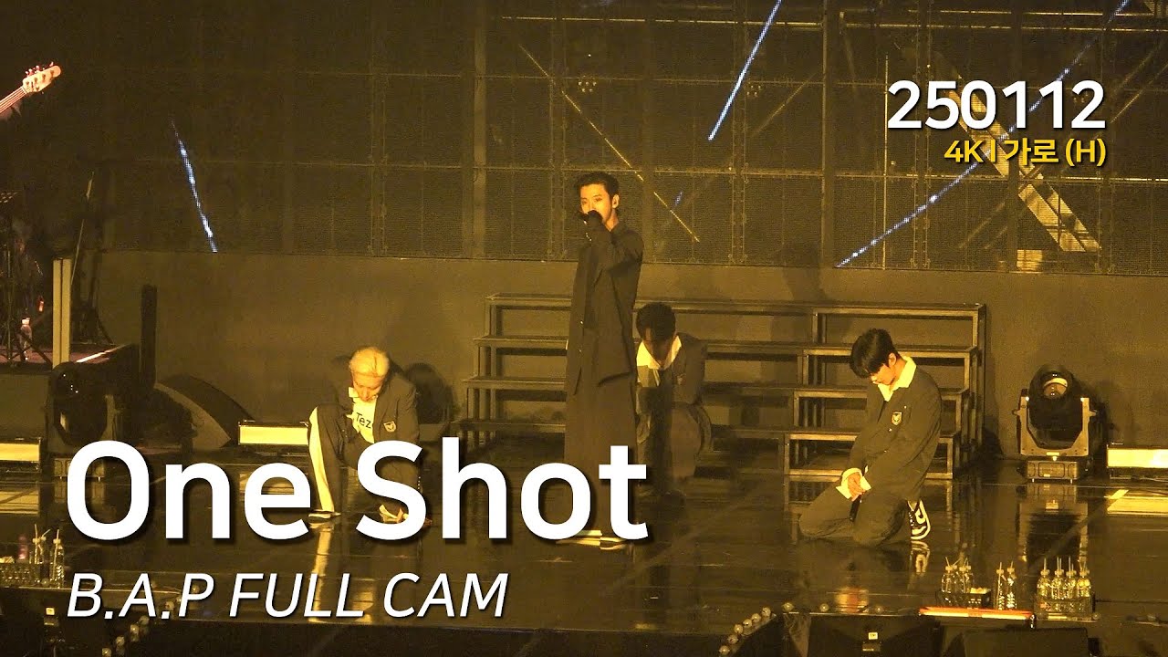 [4K] B.A.P 'One Shot' 가로 직캠 l 250112 l [Farewell,Earth in Seoul] Fancam