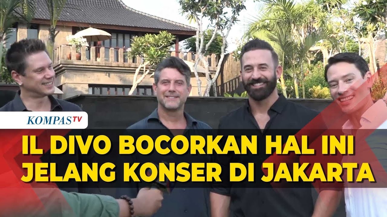 Il Divo Bakal Kolaborasi Bareng Penyanyi Indonesia saat Konser di Jakarta, Siapa