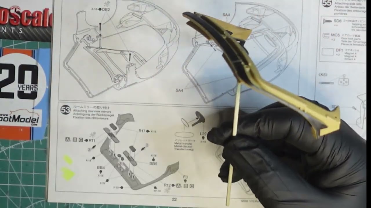 Tamiya 1/12 Porsche Carrera Progress