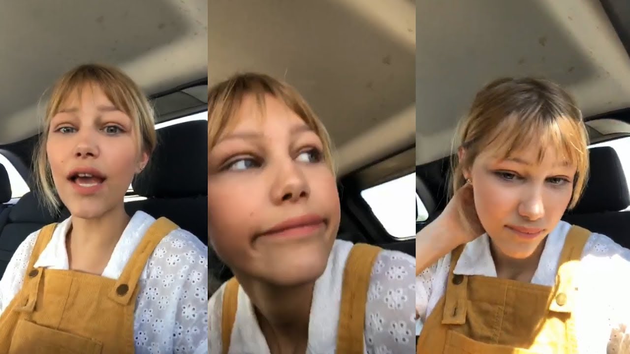 Grace VanderWaal | Instagram Live Stream | 18 July 2018