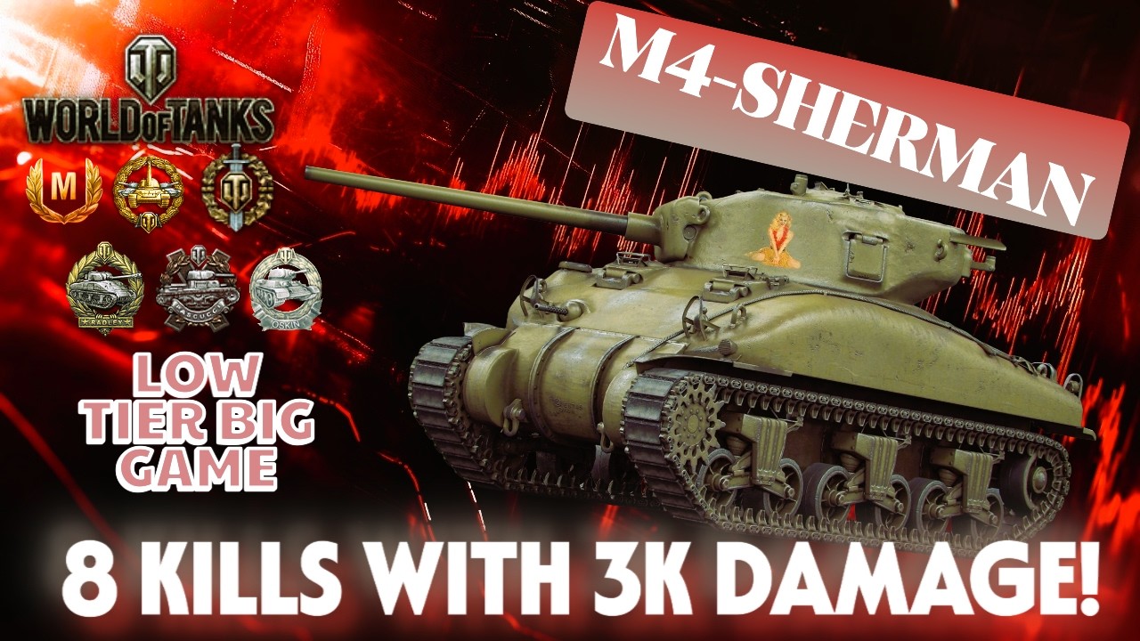 M4 SHERMAN loads and fires and loads and fires.... all the way to the end!!! | WOT