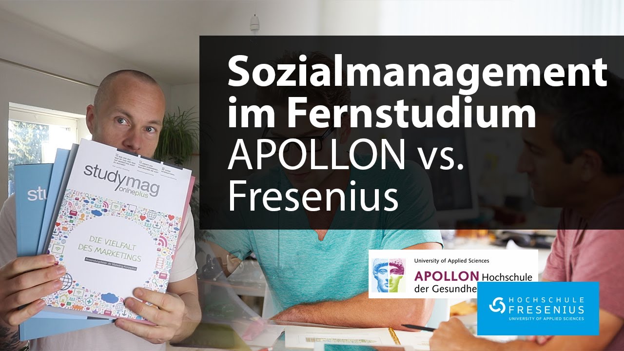Sozialmanagement im Fernstudium: APOLLON vs. Hochschule Fresenius – Bachelor berufsbegleitend