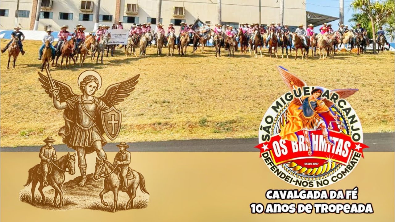 Cavalgada da Fé 2025 - Jacarezinho a Bandeirantes rumo ao Santuário de São Miguel Arcanjo