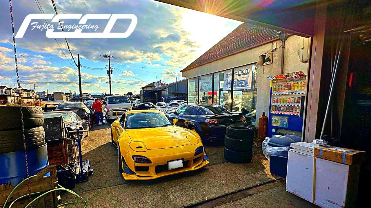 Inside the Legendary Rx7 Tuning Shop: Fujita Engineering - FEED Shop Tour 🇯🇵 Osaka