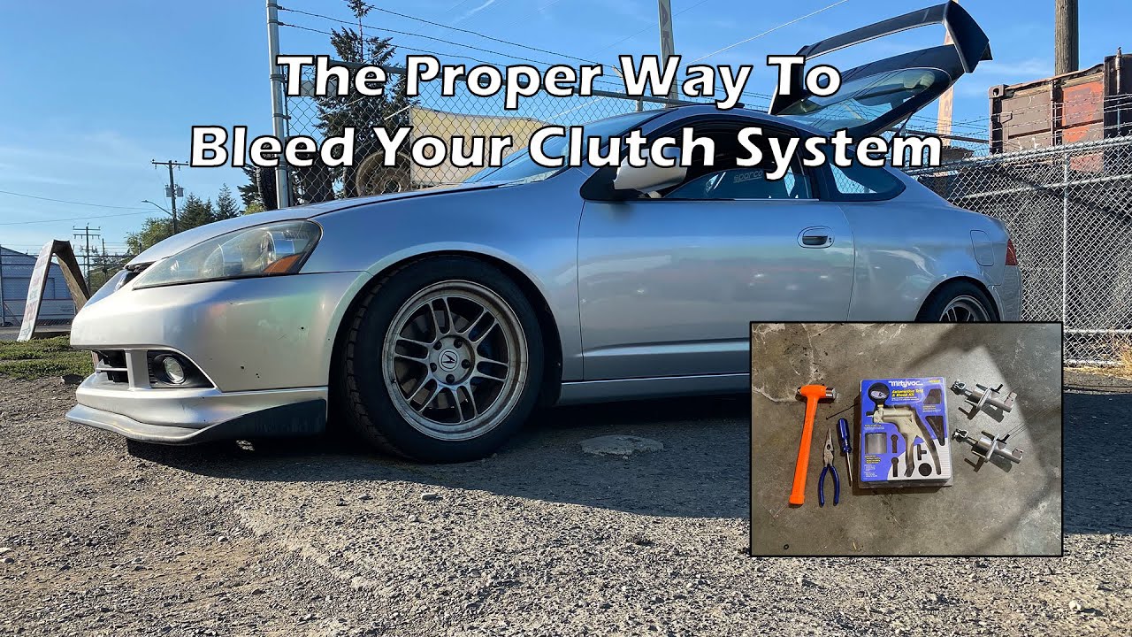 How To Bench Bleed Your CMC and SC | RSX