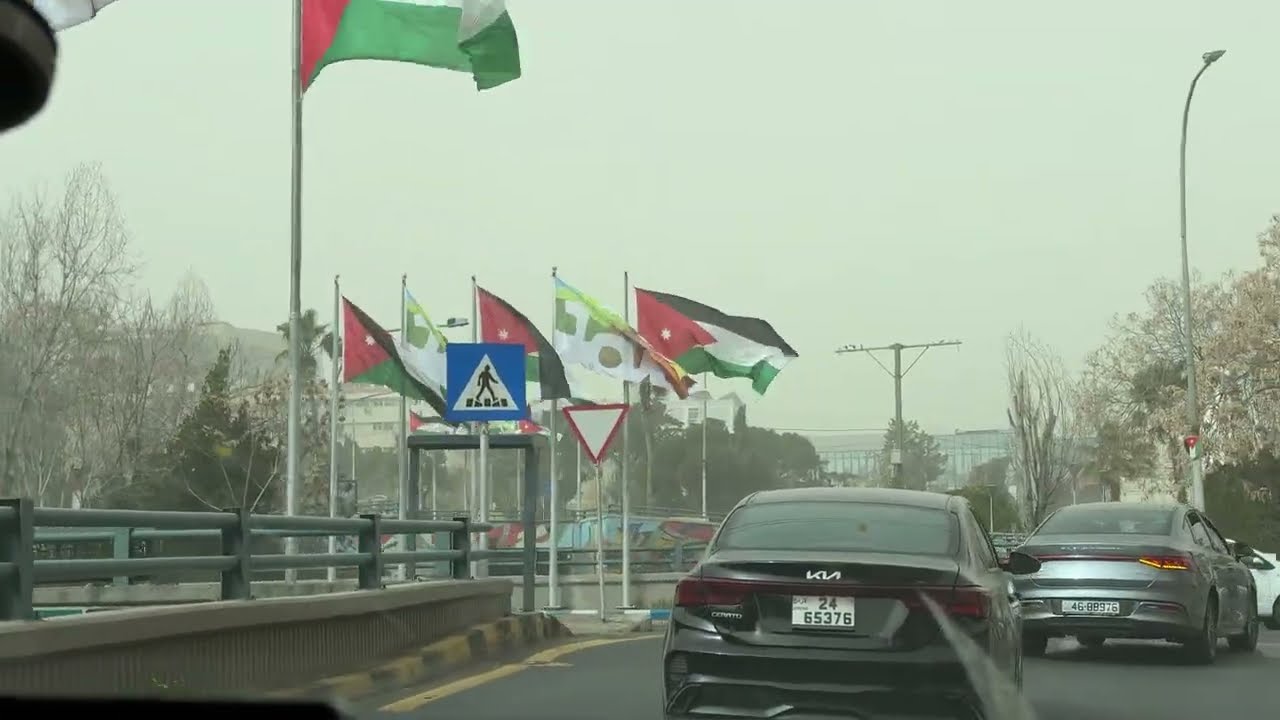 A dusty weather in my town today 