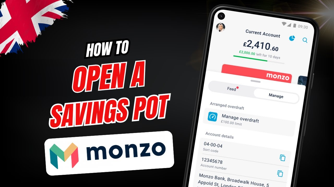 How to Save Money with Monzo - Easy Access Savings Pot (2026)