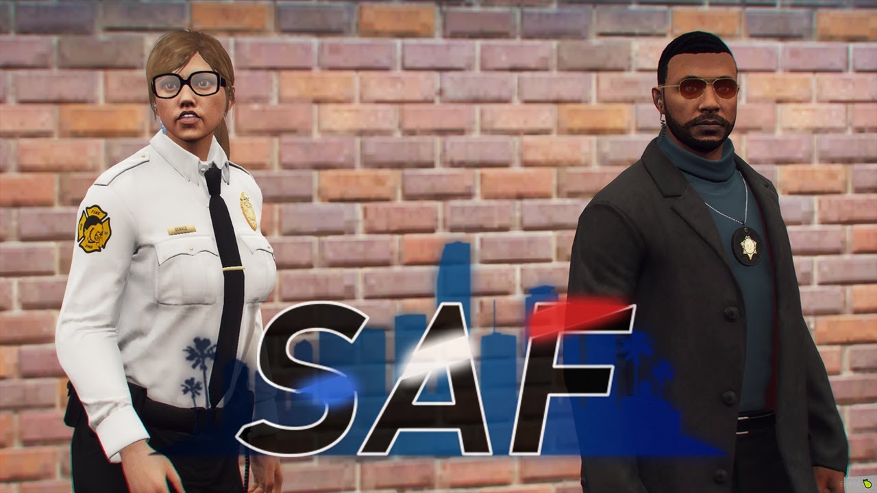 SAF | Station 6 Tour, 2 Pursuits Collide, Officer Involved MVA | GTA V RP