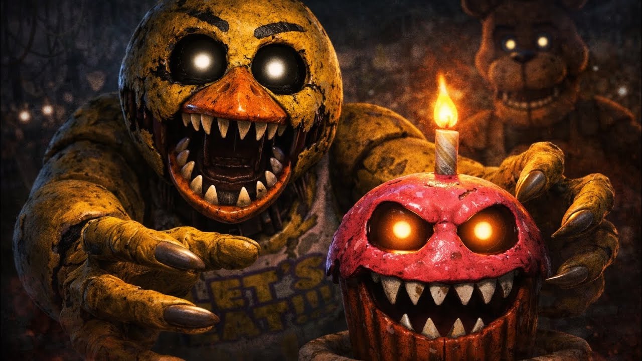 Чика хочет кекс | five Nights at Freddy's | ночь 3 