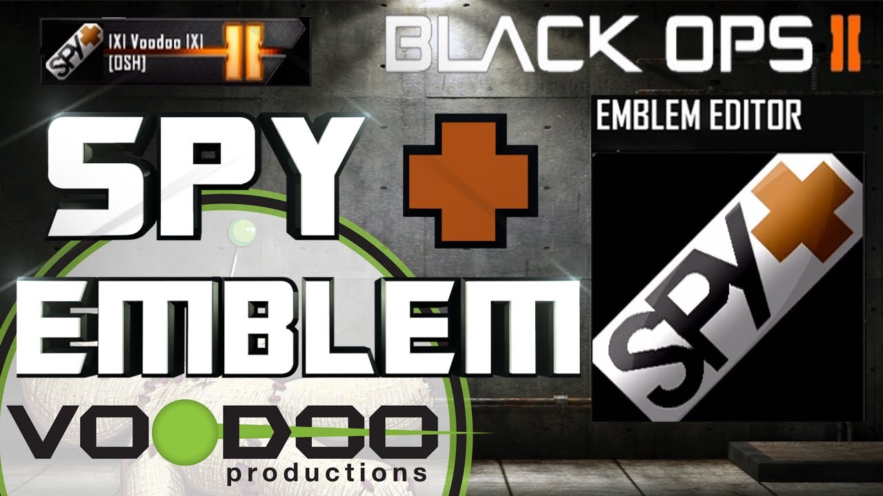 Spy + Emblem , Black Ops 2 Emblem Tutorial , Episode 44