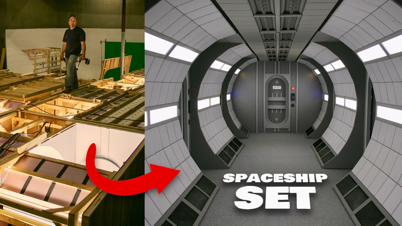 How We Built a Spaceship Movie Set (on a Microbudget)