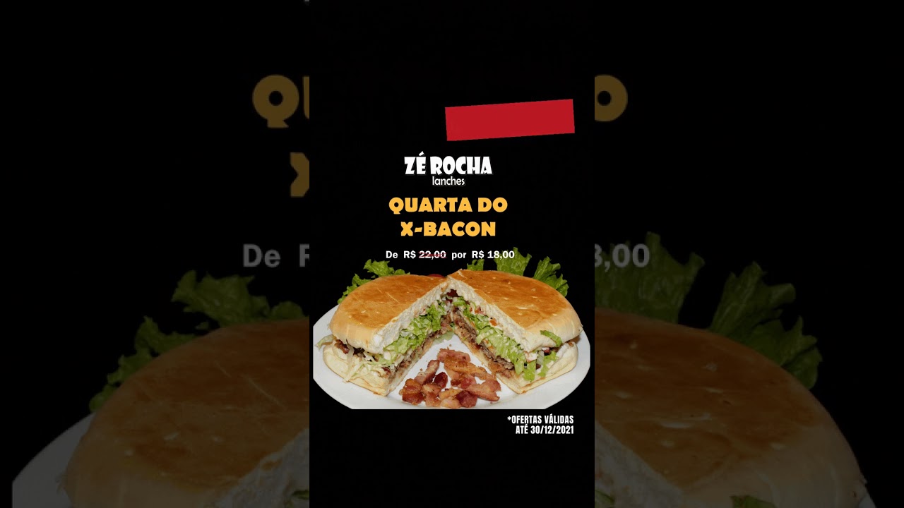 Promo&ccedil;&otilde;es da semana Z&Eacute; ROCHA LANCHES