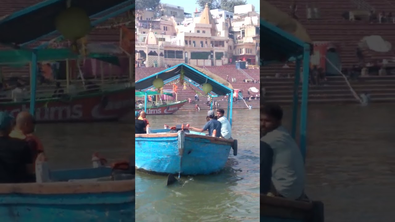 Ganga Ji Banaras Har Har Mahadev🙏🙏🙏🙏❤️❤️💖💖